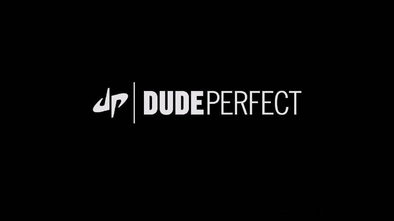 Dude Perfect Logo Desktop Black Background Wallpaper