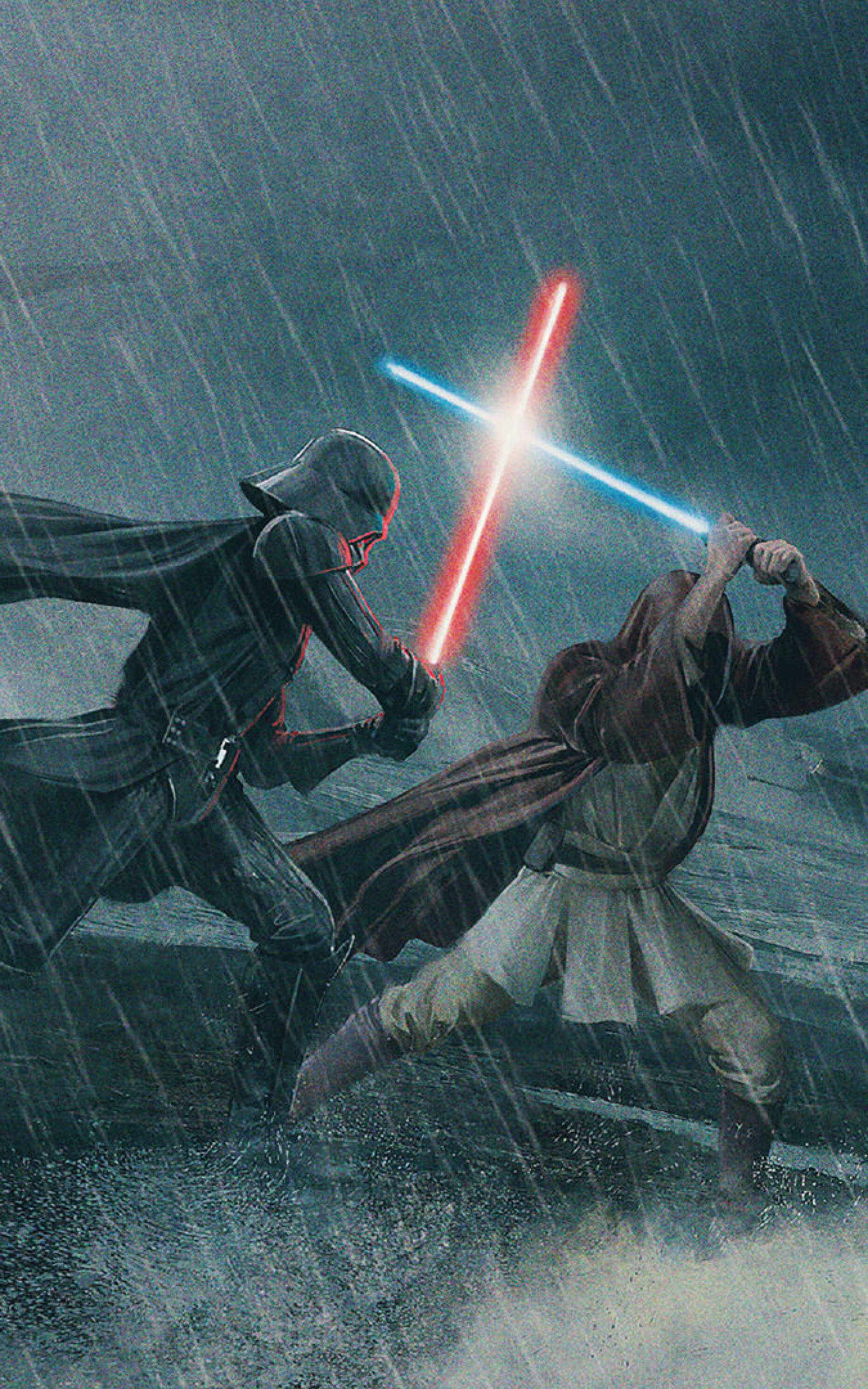 Duel Of The Fates Star Wars Tablet Wallpaper