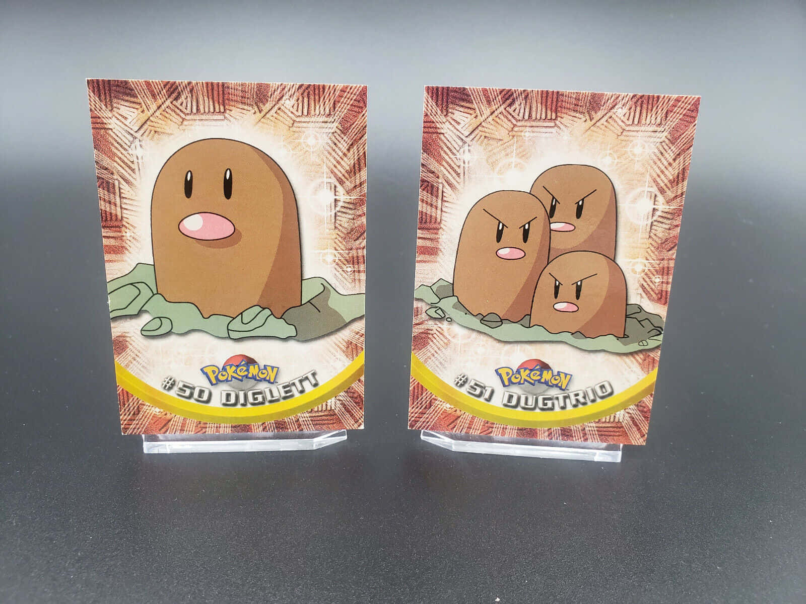 Dugtrio And Diglett Cards Wallpaper
