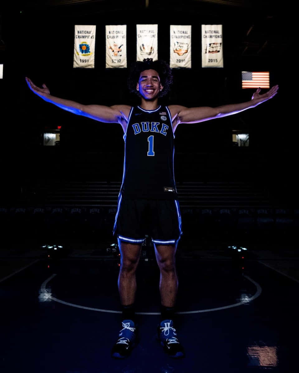 Duke Basketball Player Spotlight Wallpaper
