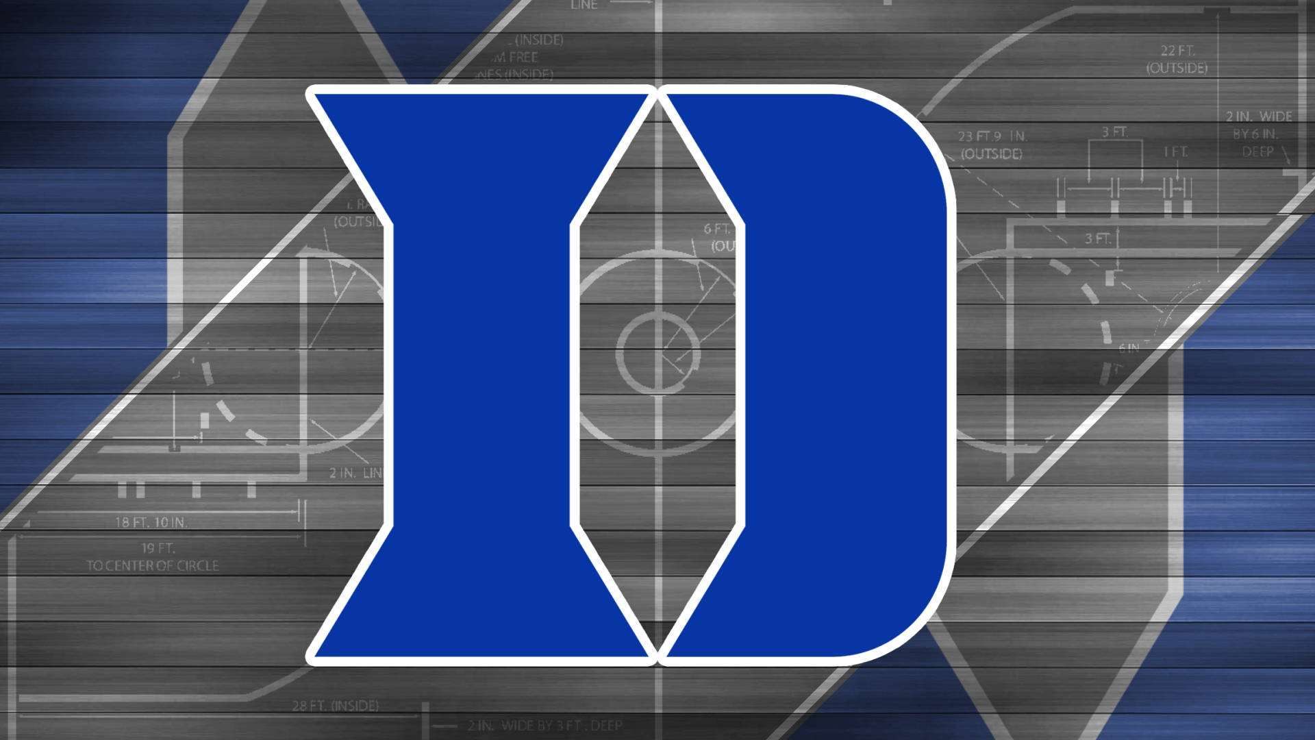 Duke Blue Devils Athletes Logo Wallpaper