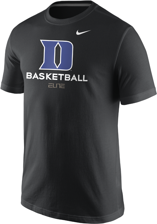 Duke University Basketball Elite Nike Shirt PNG
