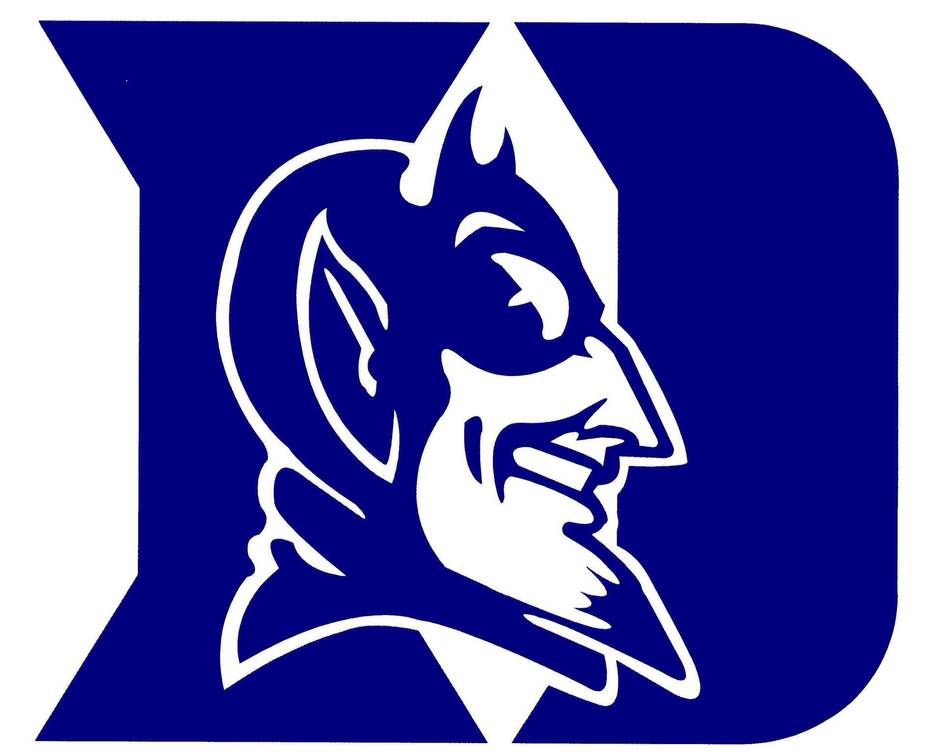 Logotipodel Equipo De Baloncesto De La Universidad De Duke. Fondo de pantalla