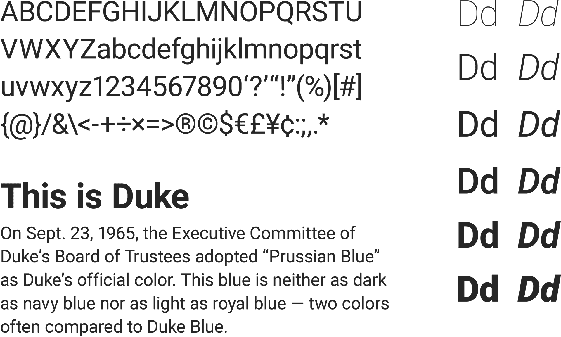 Duke University Prussian Blue Color Sample PNG