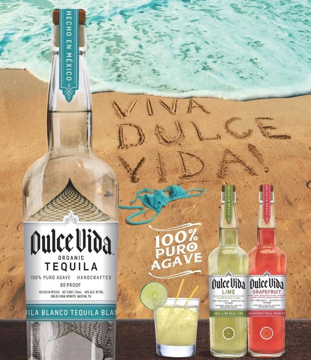 Download Dulce Vida Organic Blanco Tequila Wallpaper | Wallpapers.com