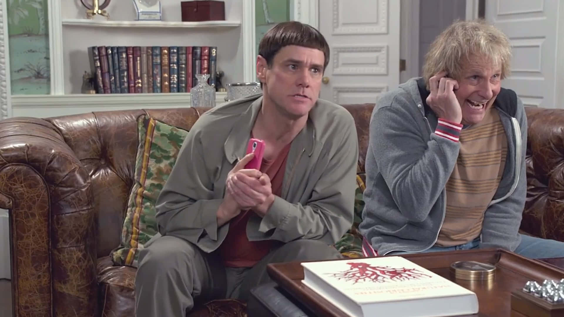 Dumb And Dumber Bank Scene Achtergrond