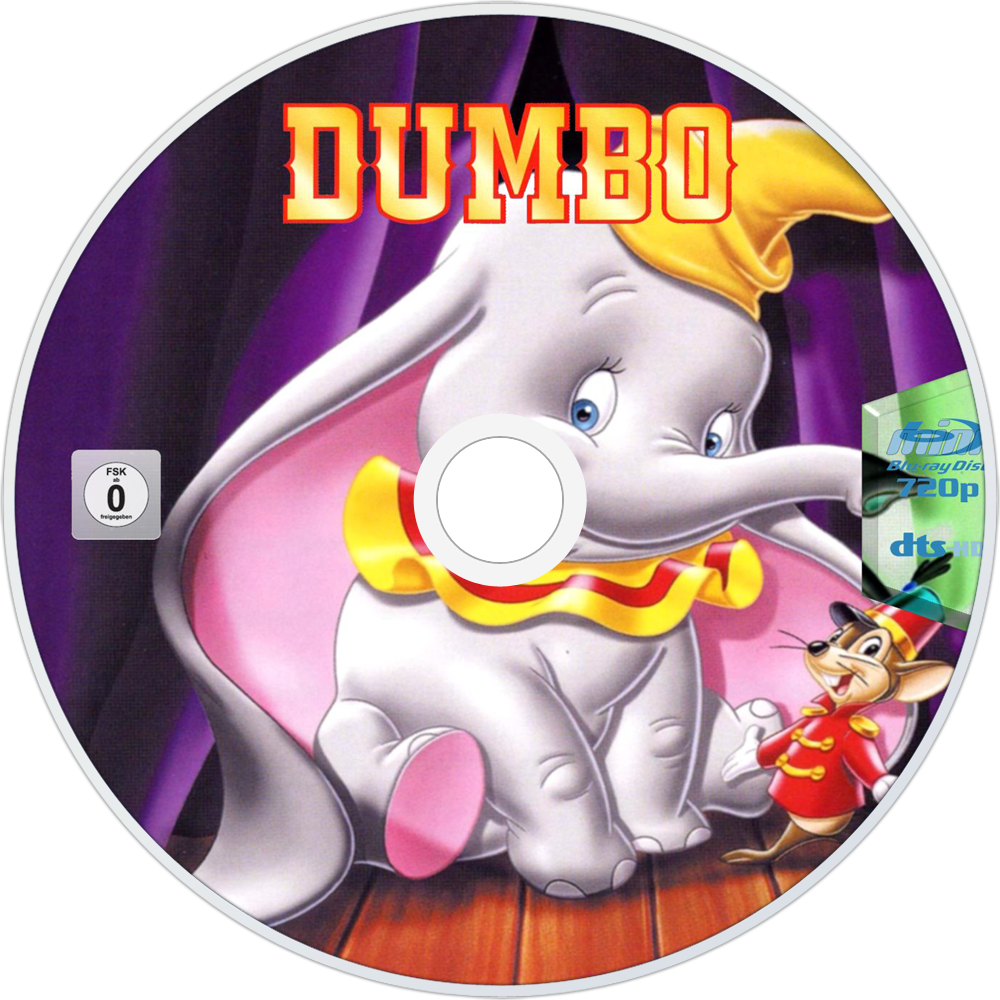 Dumbo D V D Cover Art PNG