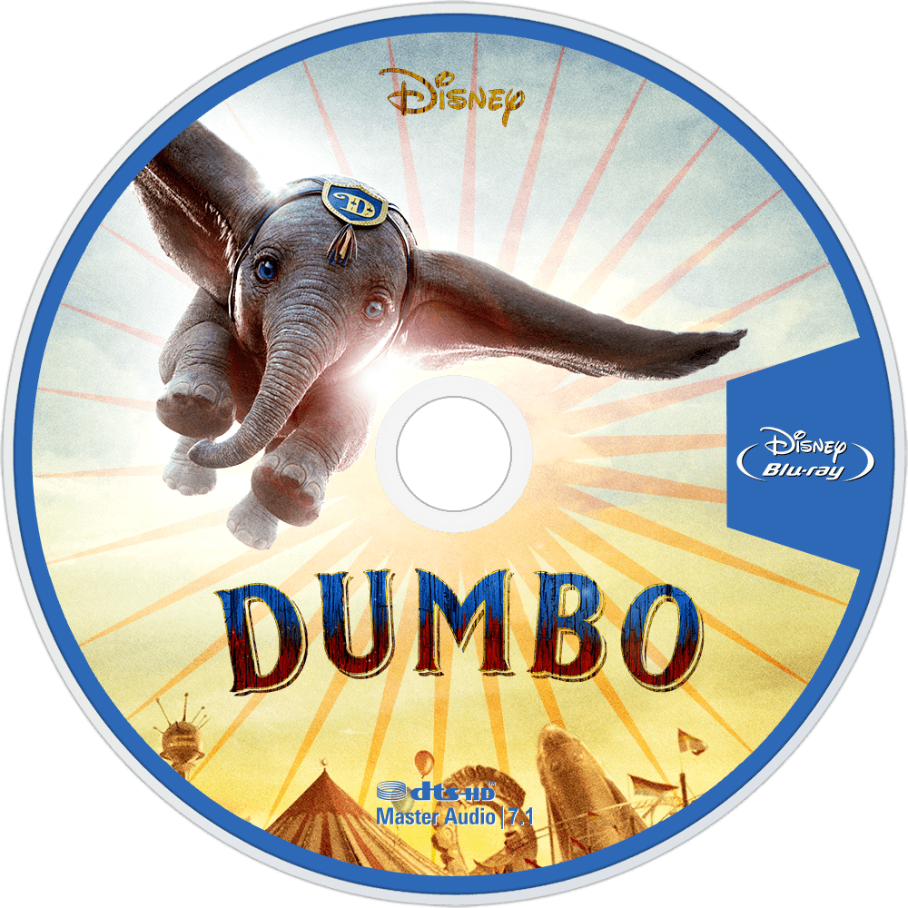 Dumbo Disney Blu Ray Disc PNG