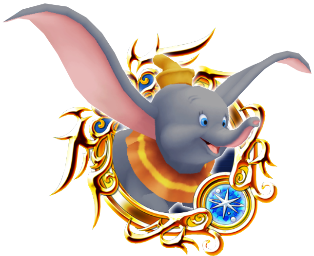Dumbo Flying Elephant Cartoon PNG