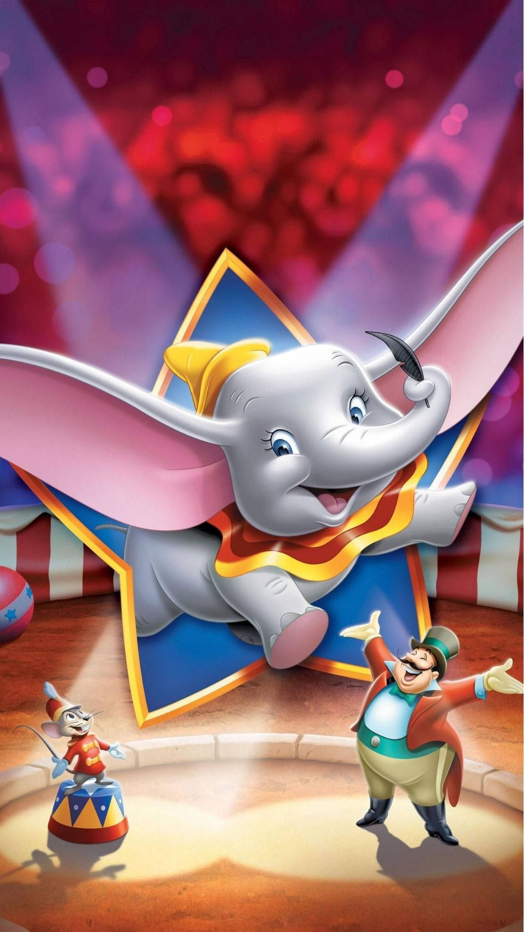 Dumbo In The Circus Background