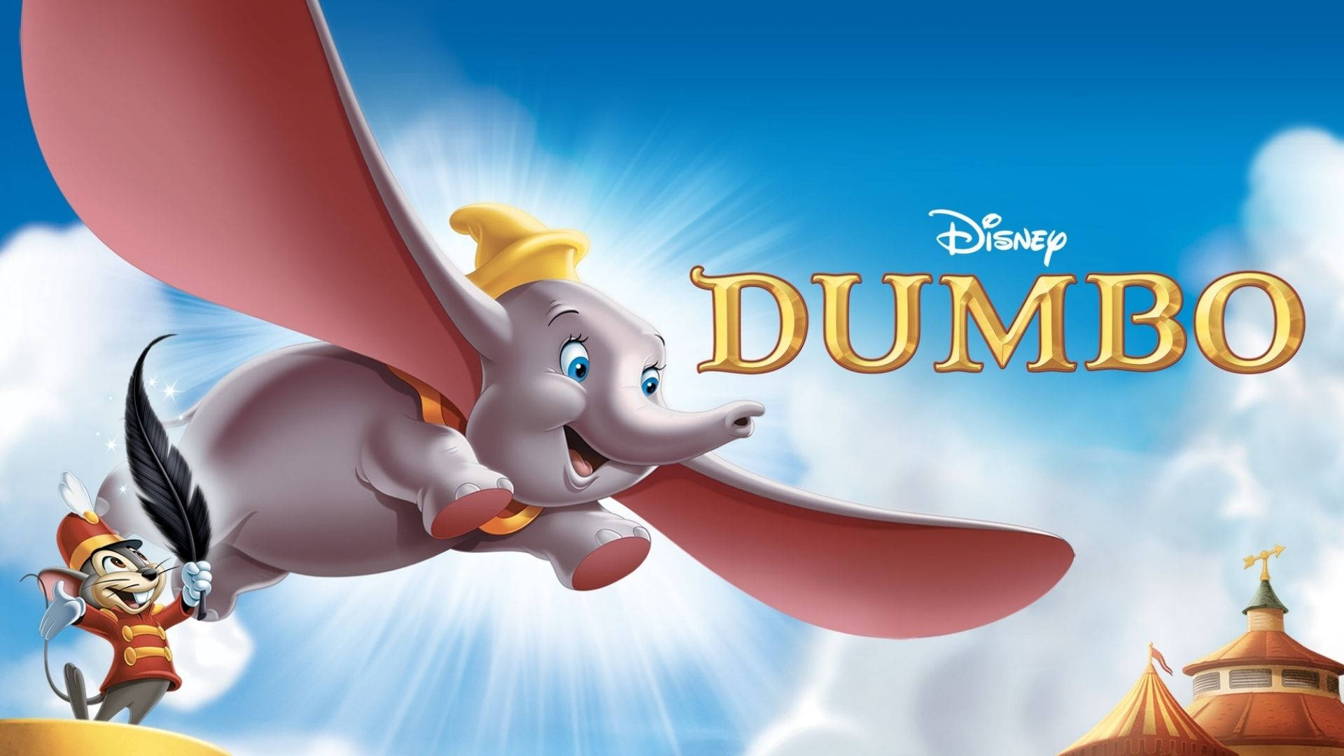 Dumbo Jumping High Wallpaper