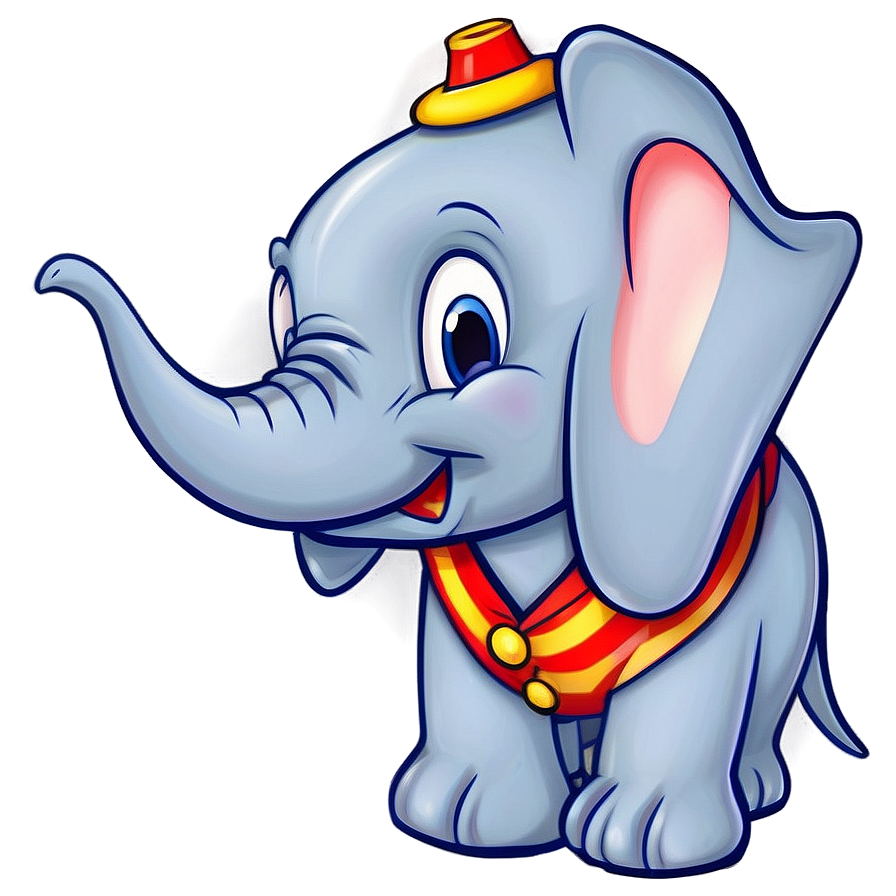 Download Dumbo Original Illustration Png Koa | Wallpapers.com