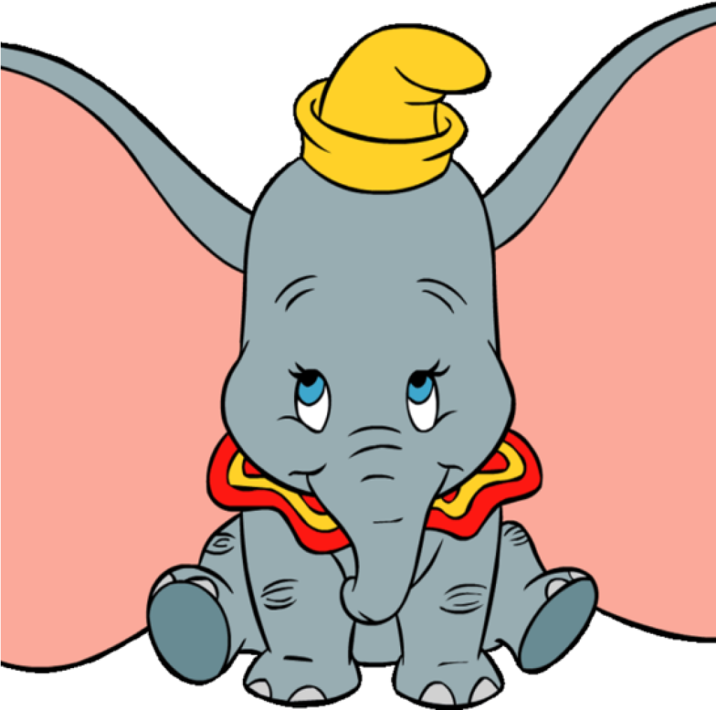 Dumbothe Flying Elephant Cartoon PNG