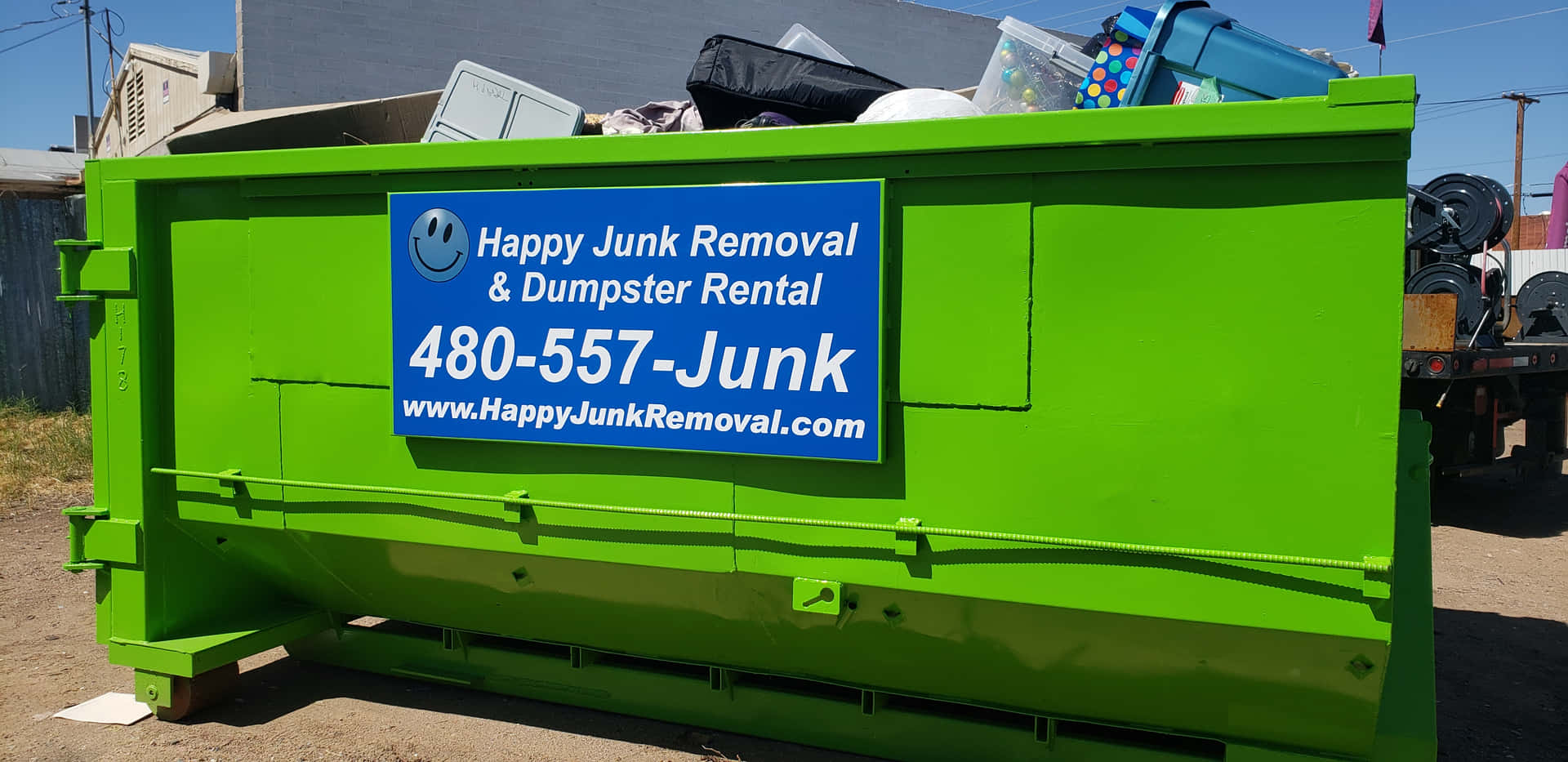 Happy Junk Dumpster Rental