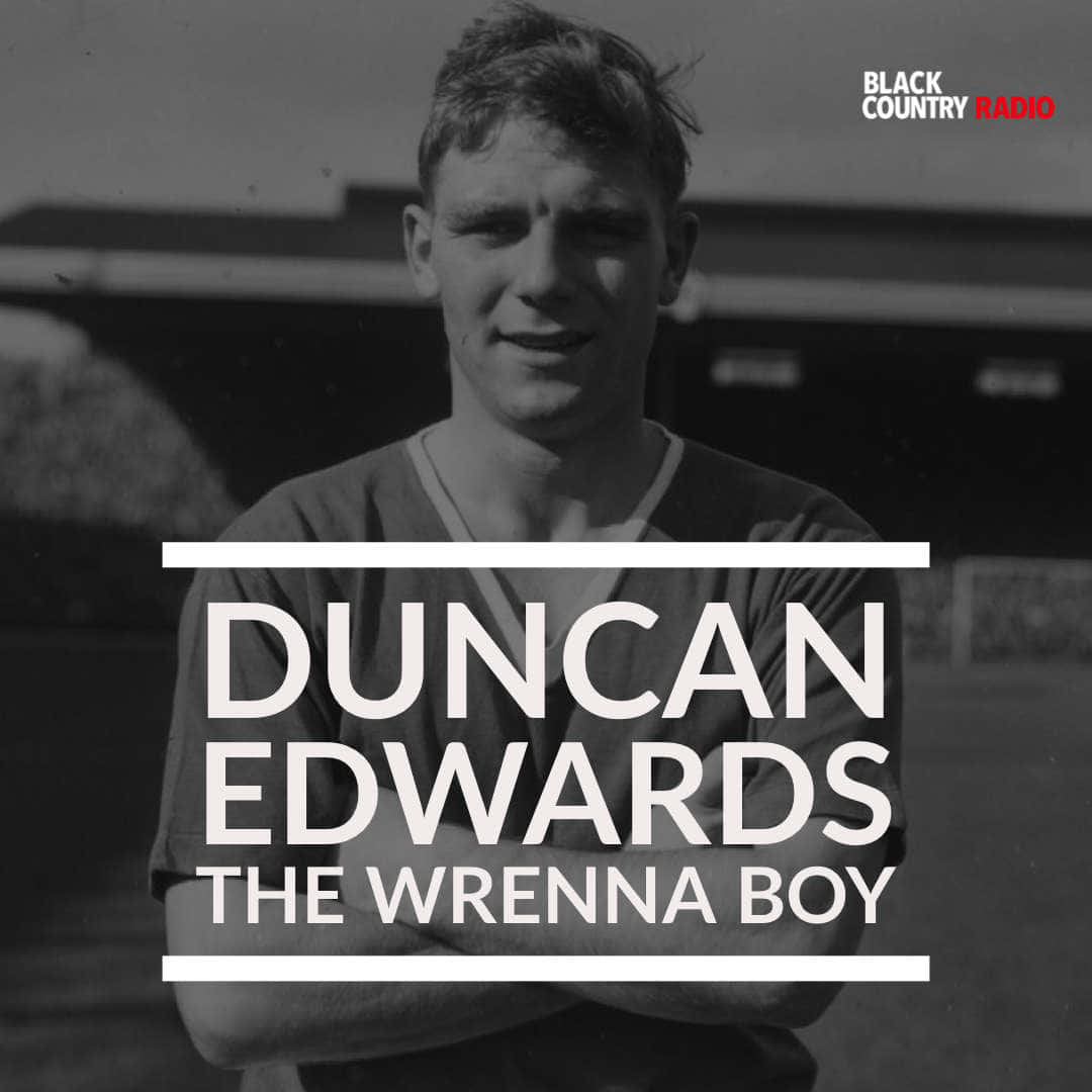 Duncan Edwards In A Podcast Cover Picture Wallpaper
