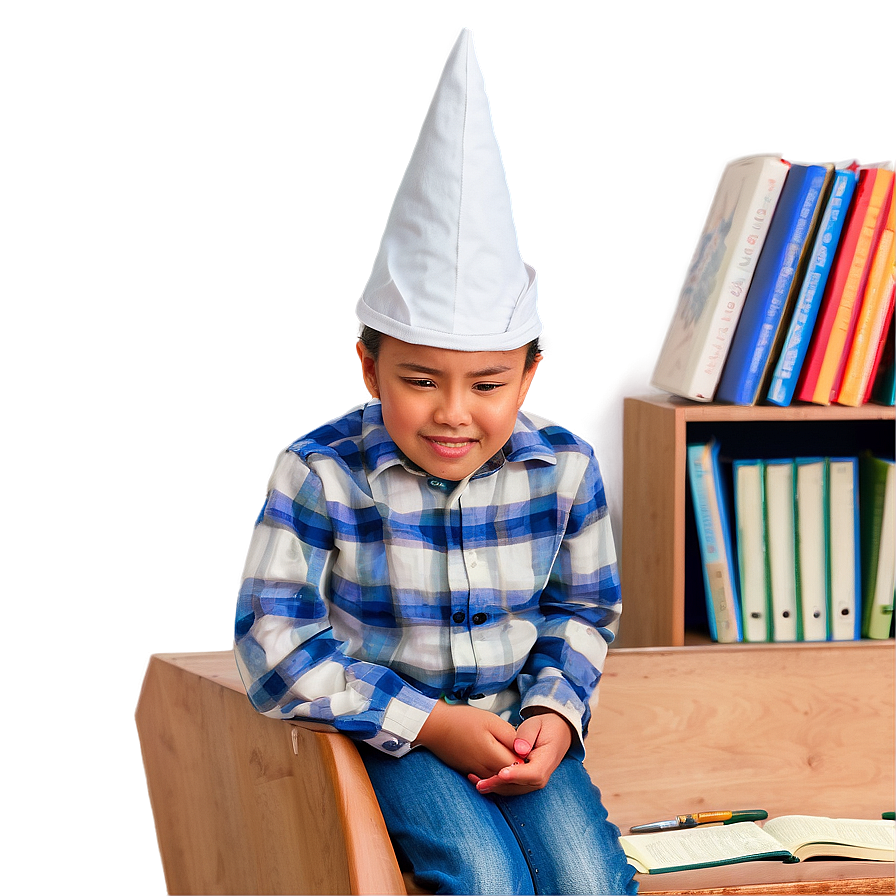 Dunce Cap In Classroom Png 87 PNG