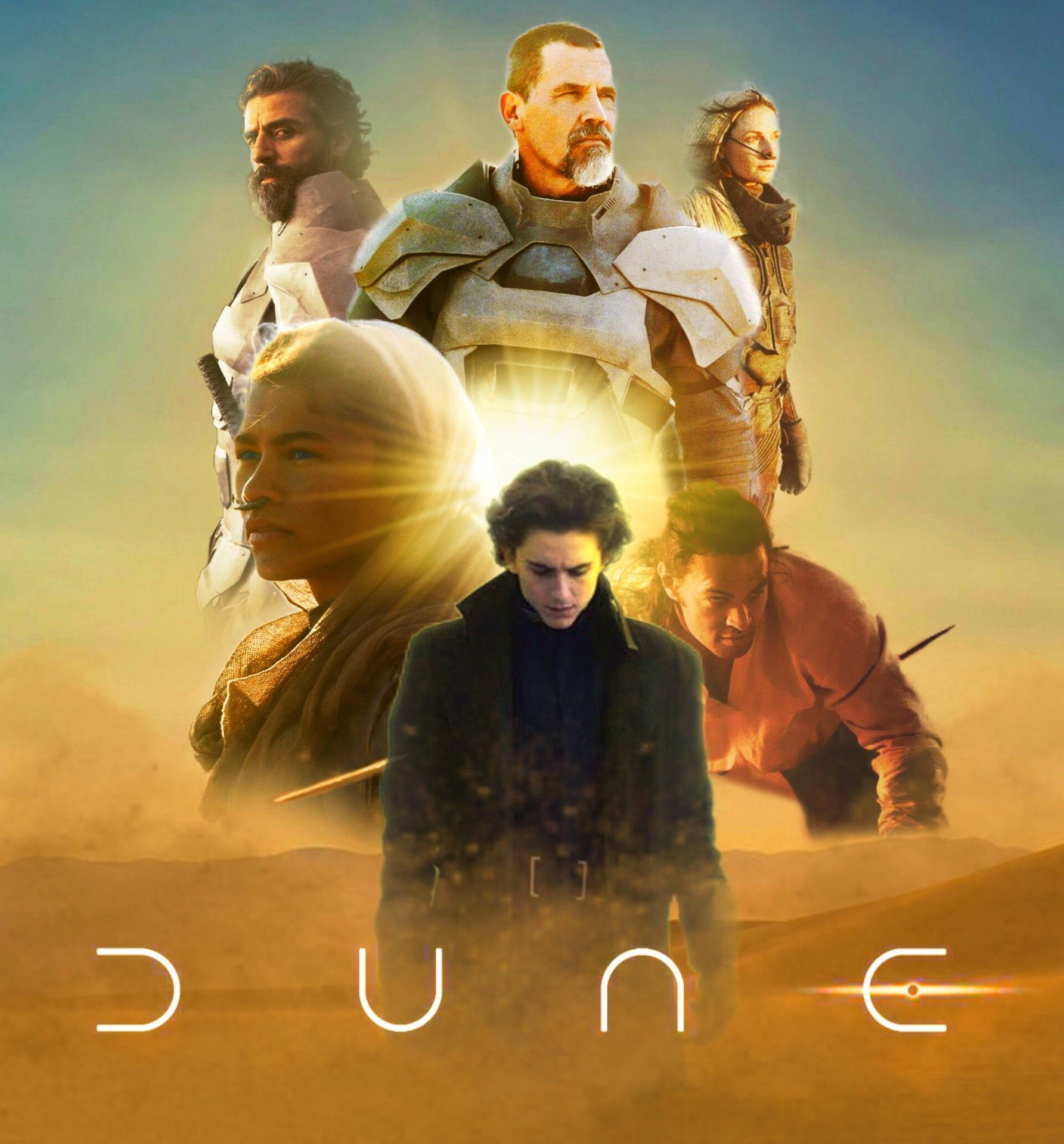 Dune 2021 Characters Wallpaper