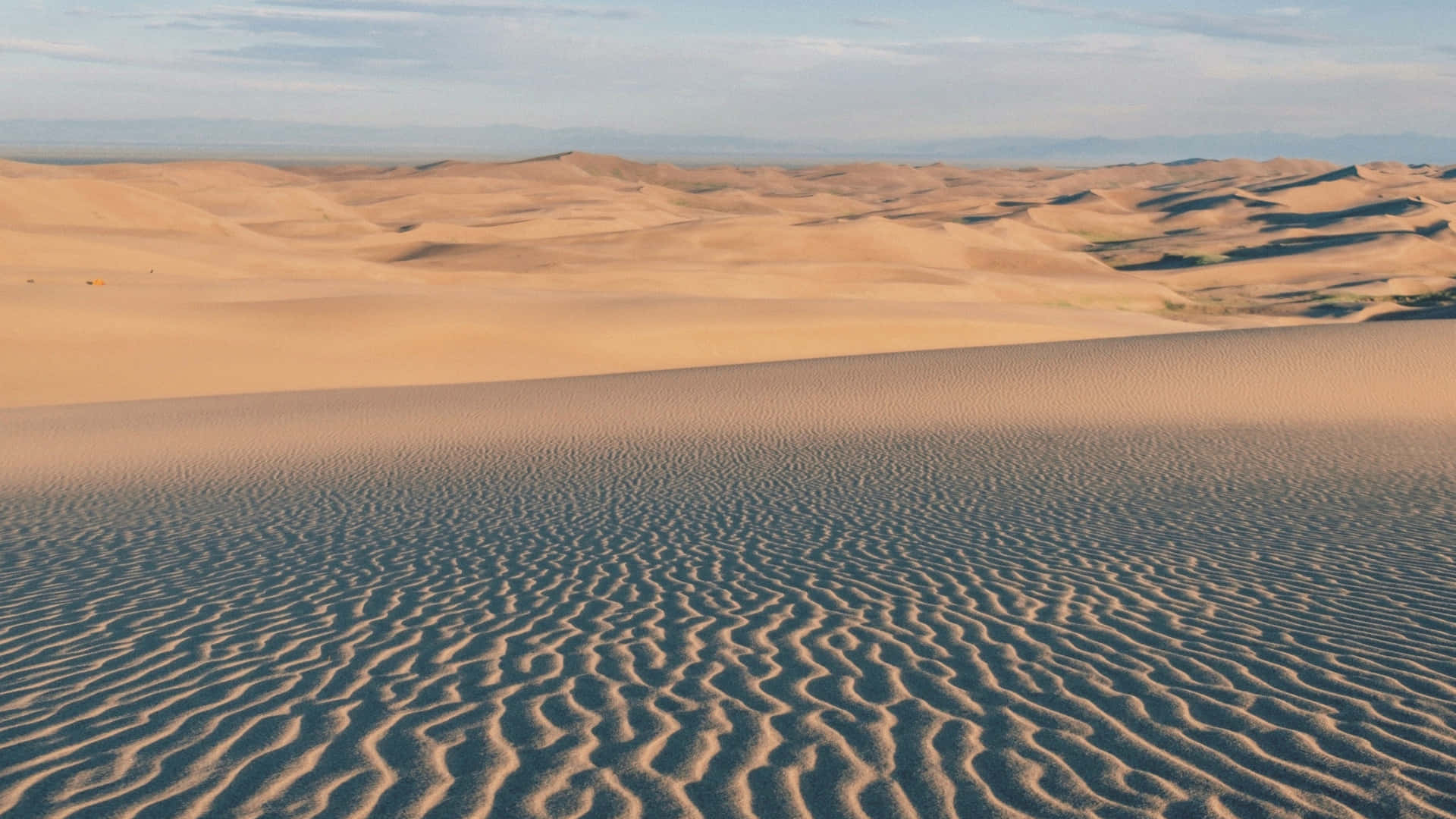 Udforskden Svimlende Skønhed Af Ørkenerne På Arrakis.