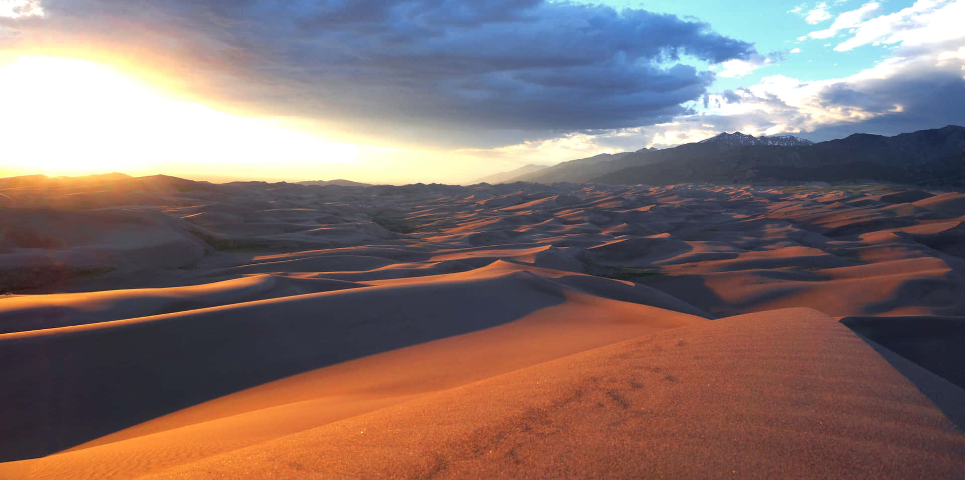 Einatemberaubender Ausblick Auf Die Wüste Des Planeten Arrakis