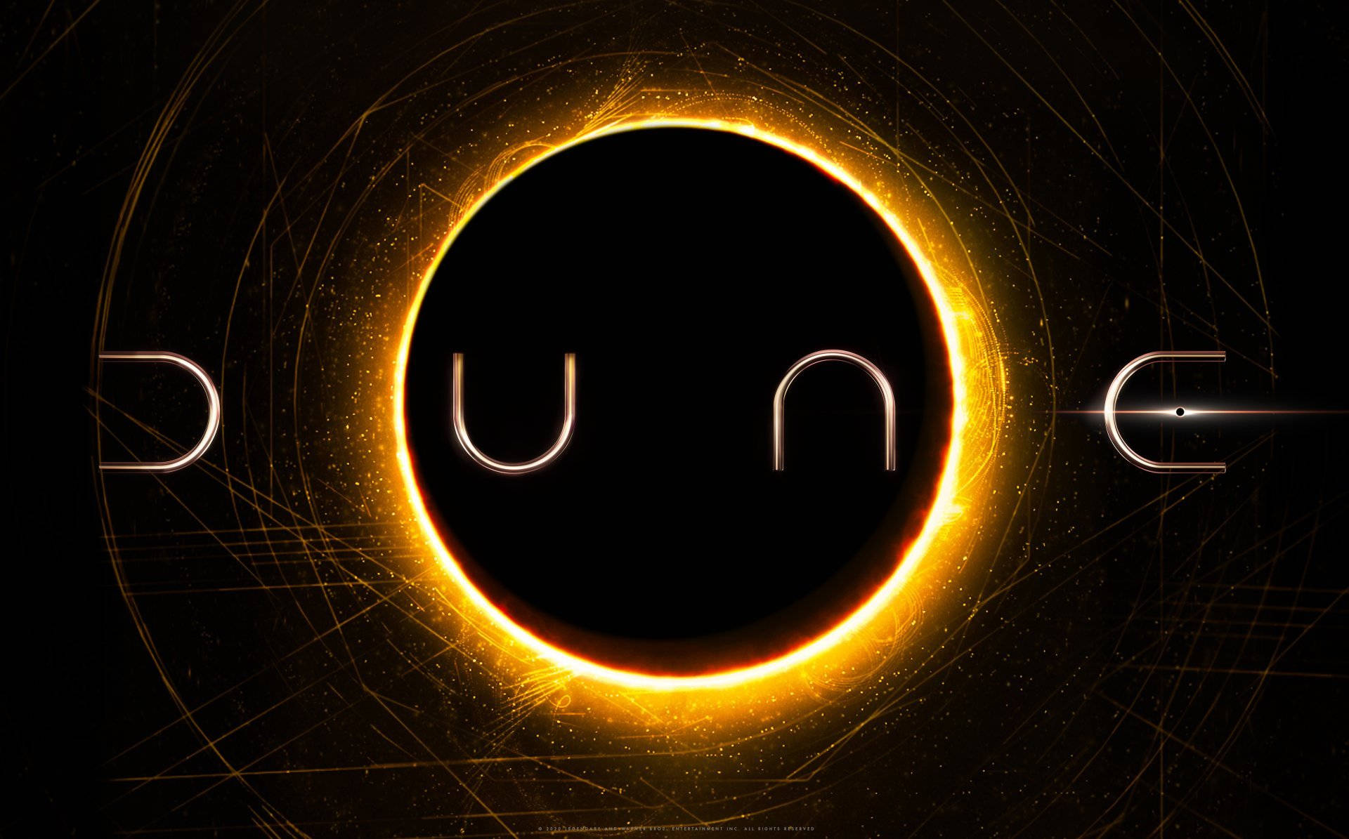 Dune - A Game With A Circular Logo Wallpaper