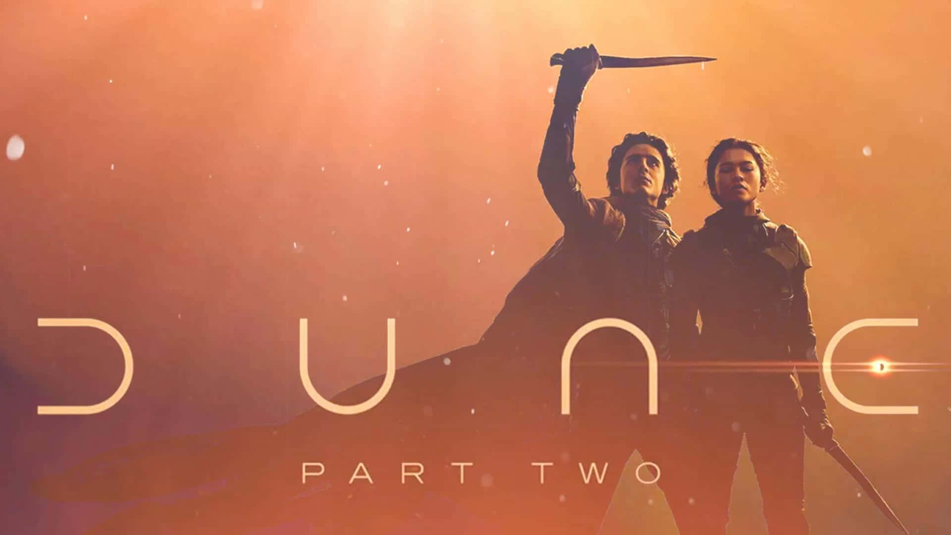 Dune Part Two Movie Poster Wallpaper
