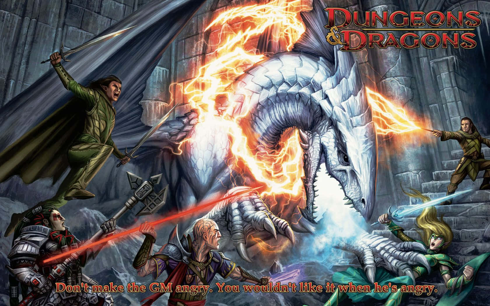 Dungeonsund Dragons Hintergrund 1680 X 1050