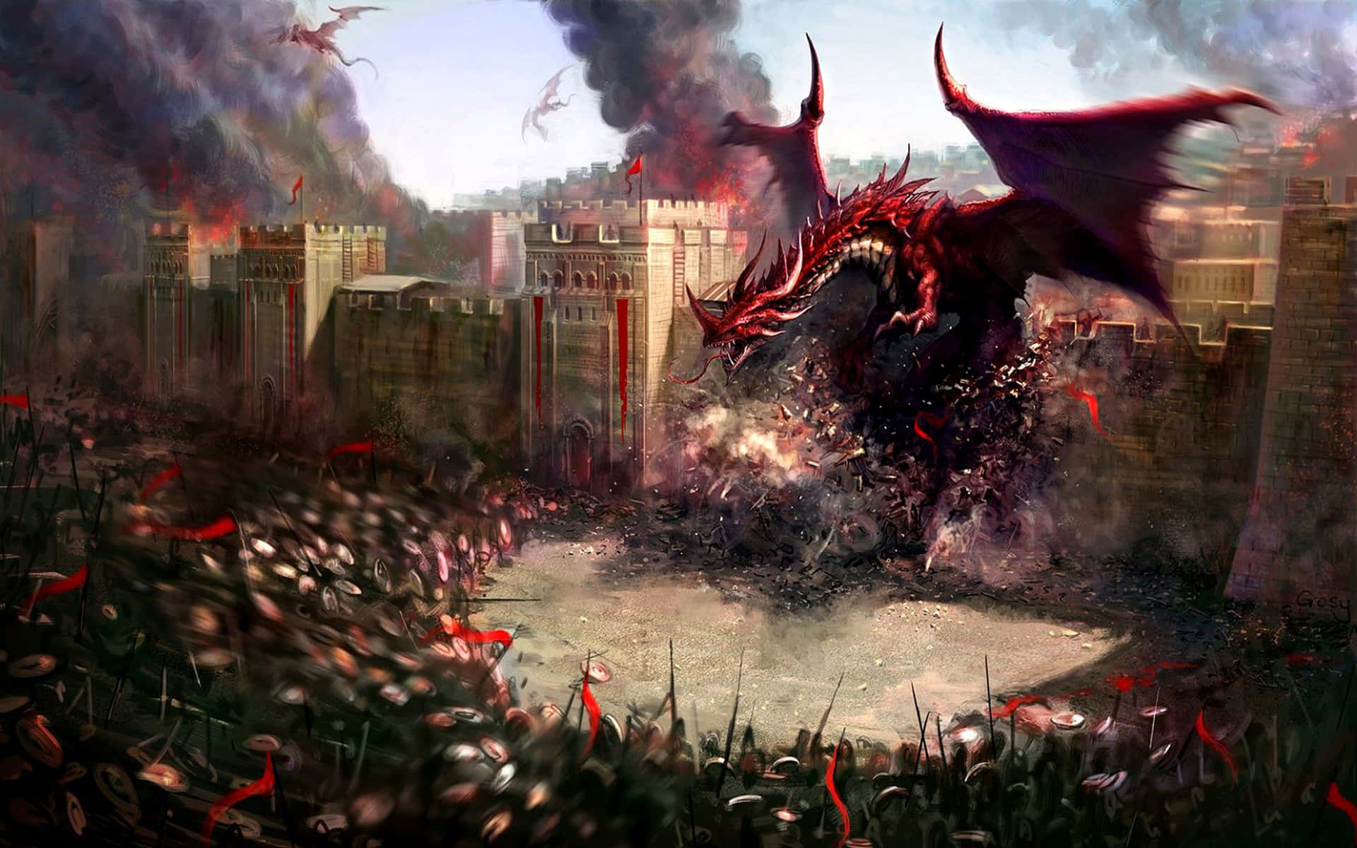 Dungeonsund Dragons 2560 X 1600 Hintergrund