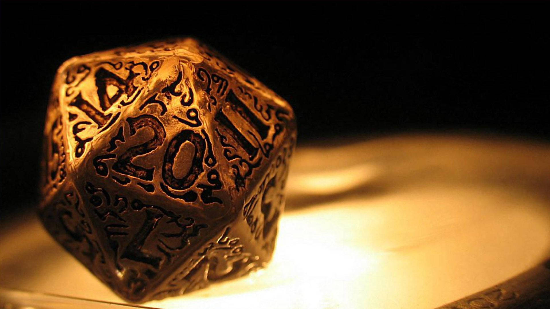 Dungeons And Dragons Golden Dice