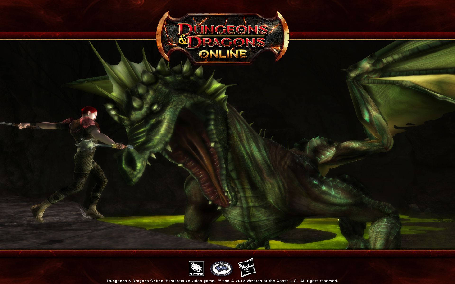 Dungeons And Dragons Online Green Dragon Wallpaper