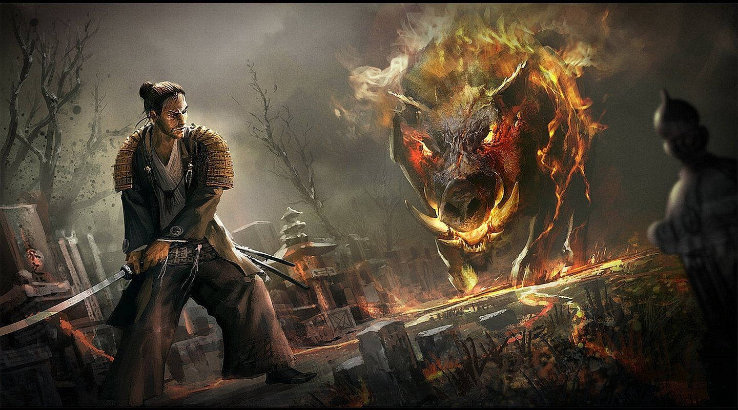 Dungeons And Dragons Samurai Vs Burning Beast