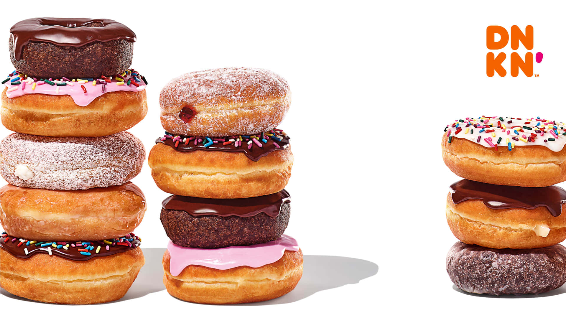 Förhöjdin Dag Med Klassiska Dunkin Donuts