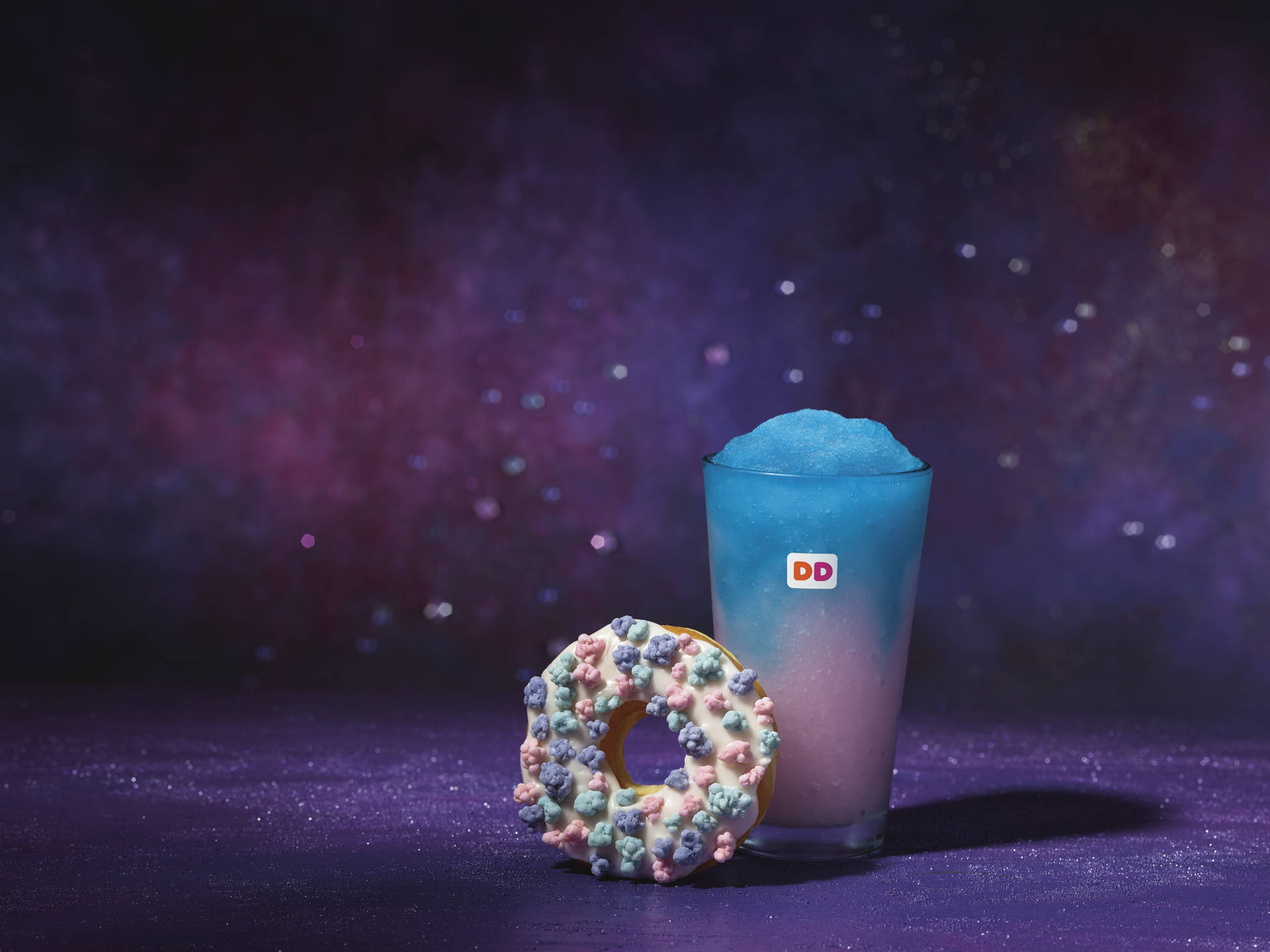 Dunkin Donuts Galaxy Theme Wallpaper