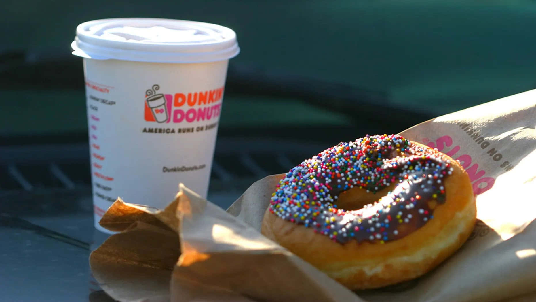 Enjoy delicious donuts from Dunkin'