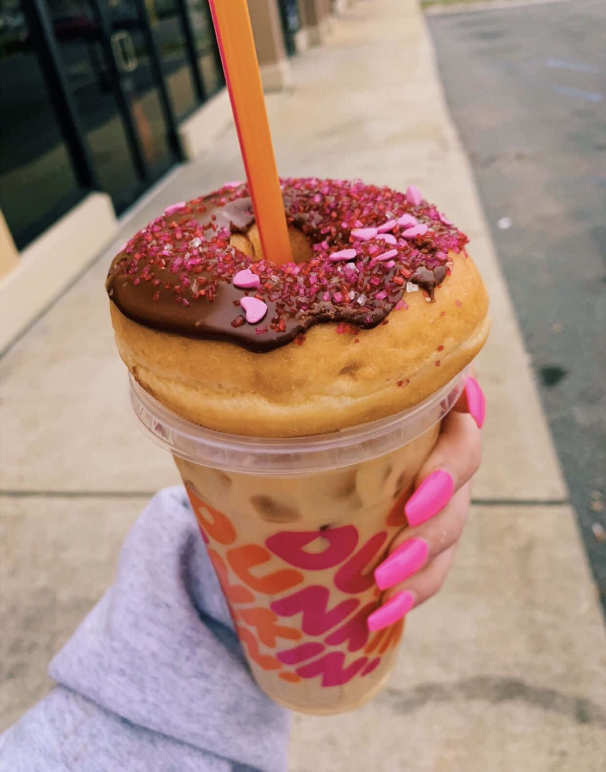 Freshly brewed coffee and delicious donuts from Dunkin Donuts