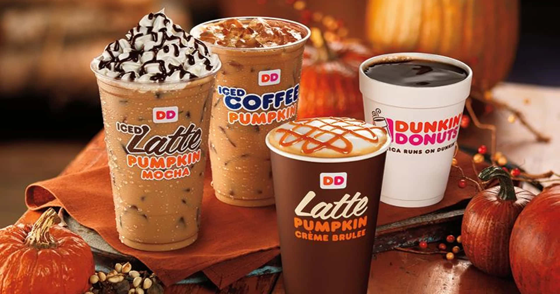Start your day off right with Dunkin Donuts