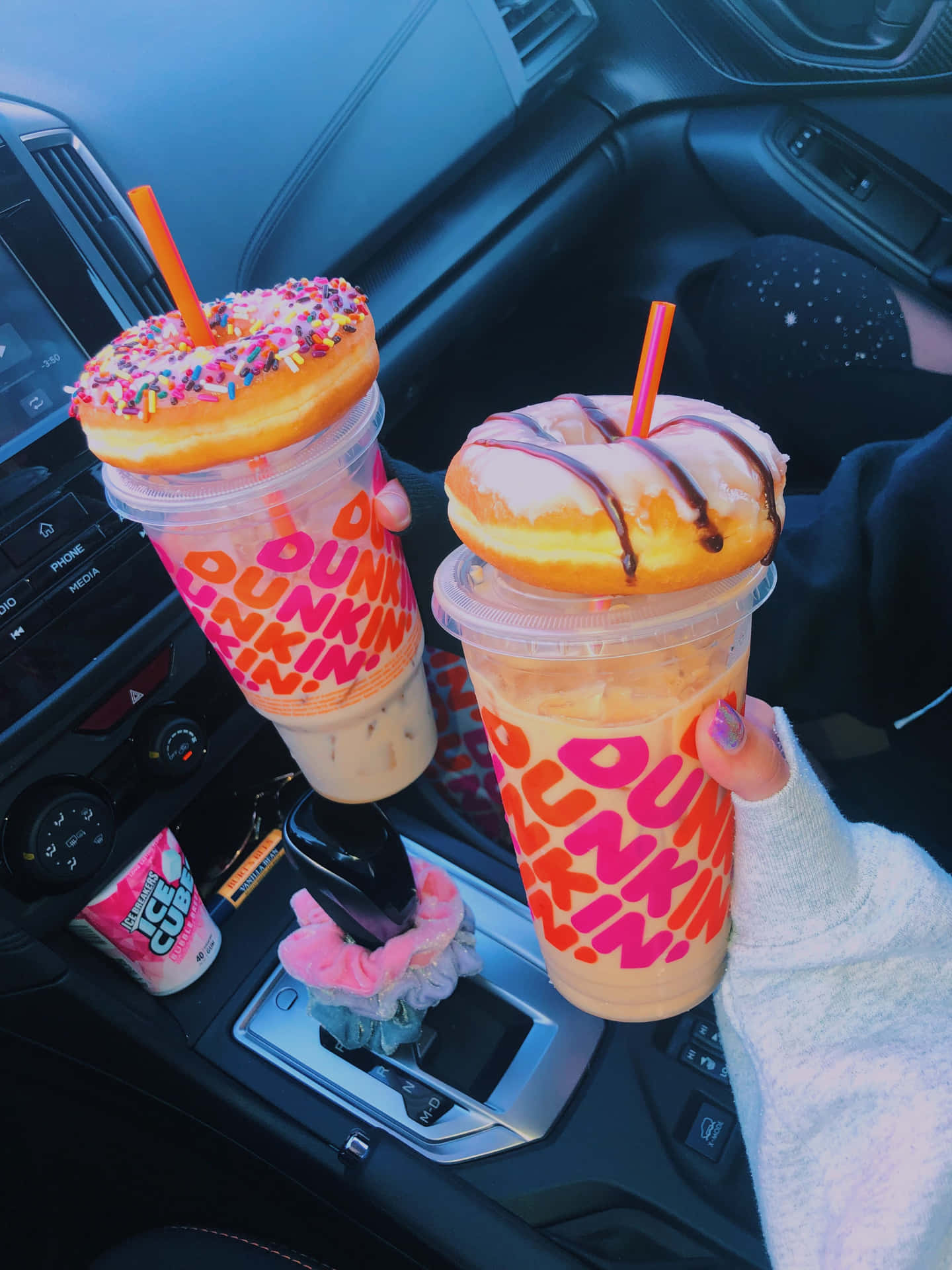 "Start the day with the Dunkin' Donuts classic"