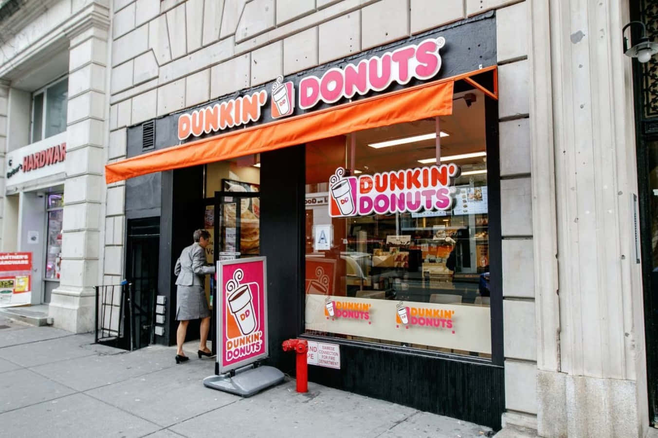 Enjoy the great taste of Dunkin Donuts