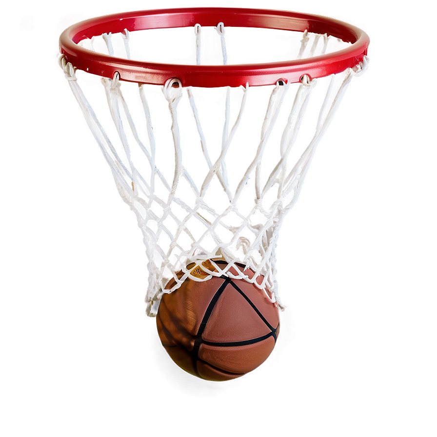 Dunking Basketball Rim Png Gei PNG