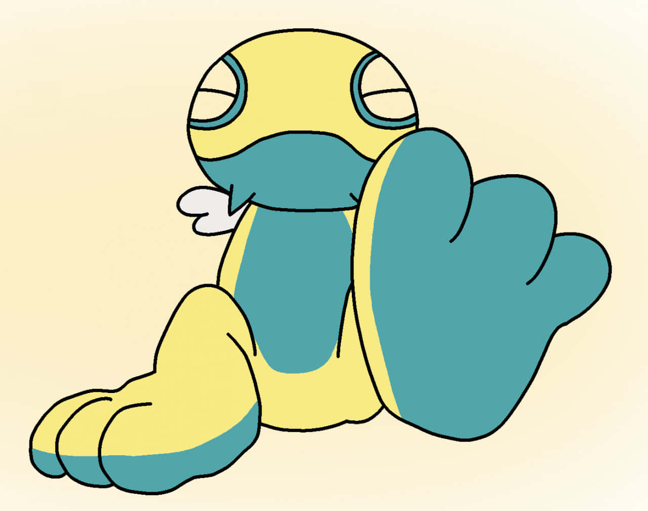Dunsparce With Feet Wallpaper