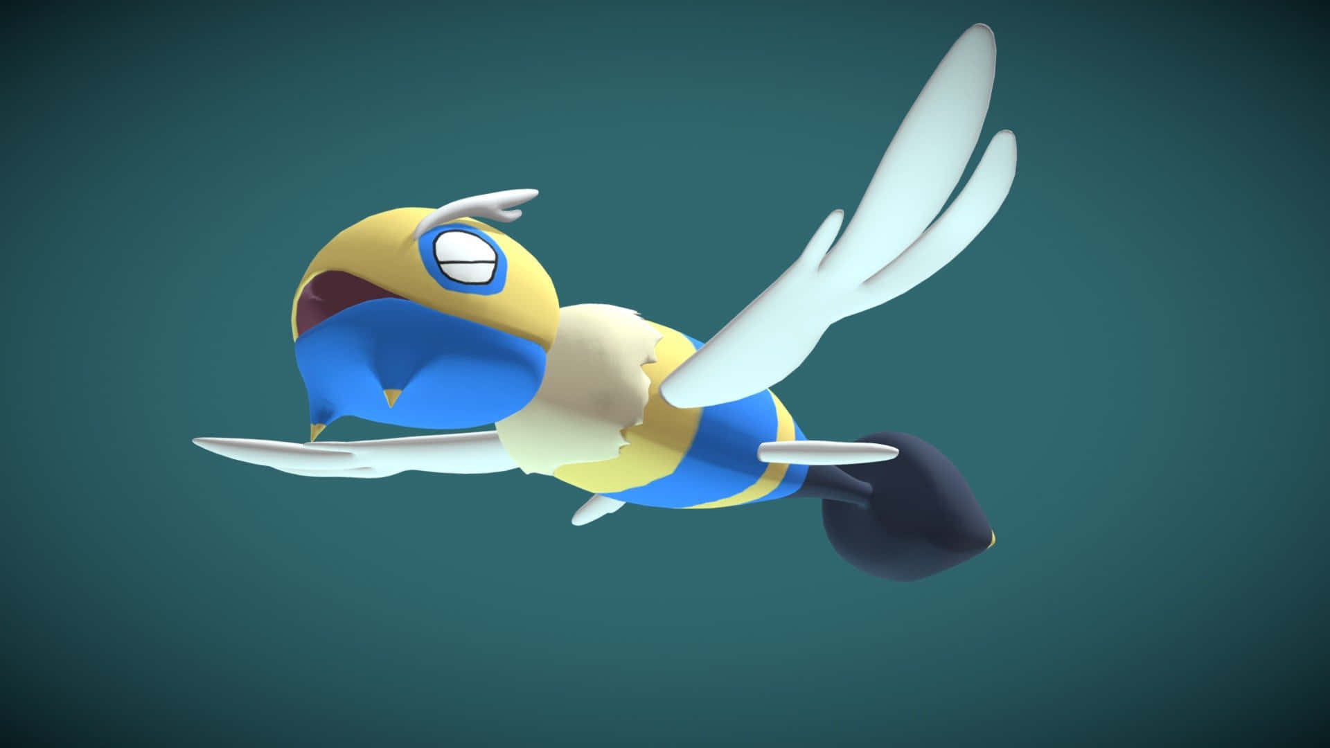 Dunsparce With Spread Wings Wallpaper