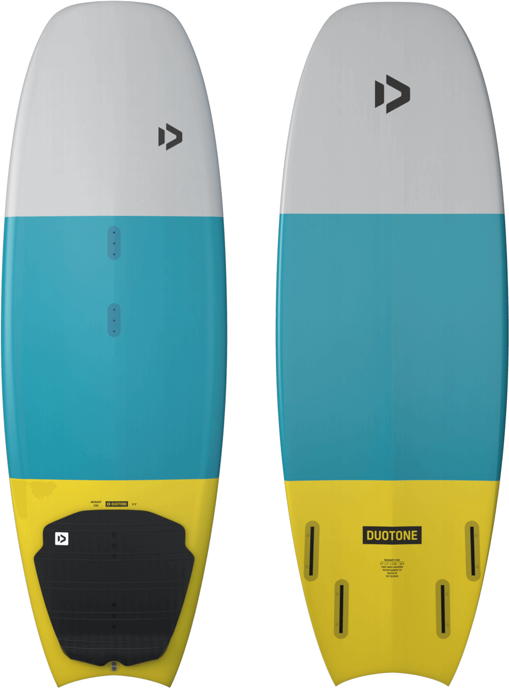 Duotone Surfboards Topand Bottom View PNG
