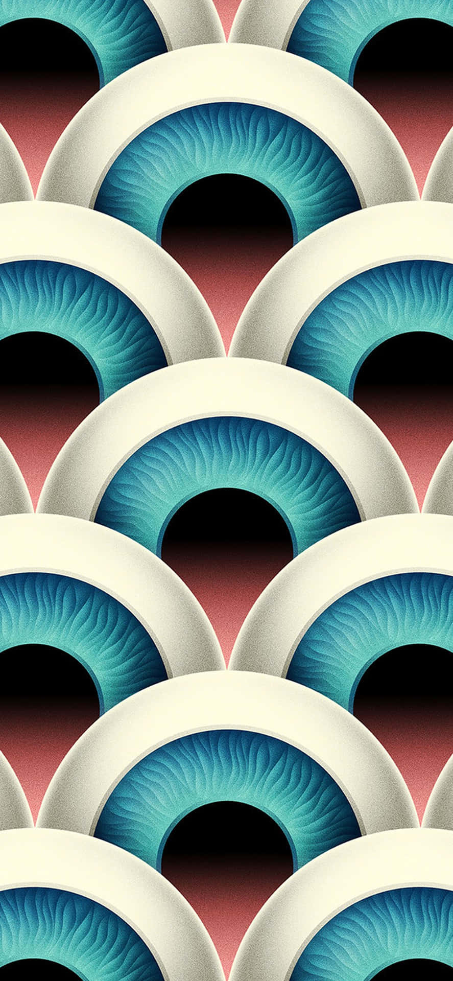The Intriguing Duplicitous Eyes Wallpaper