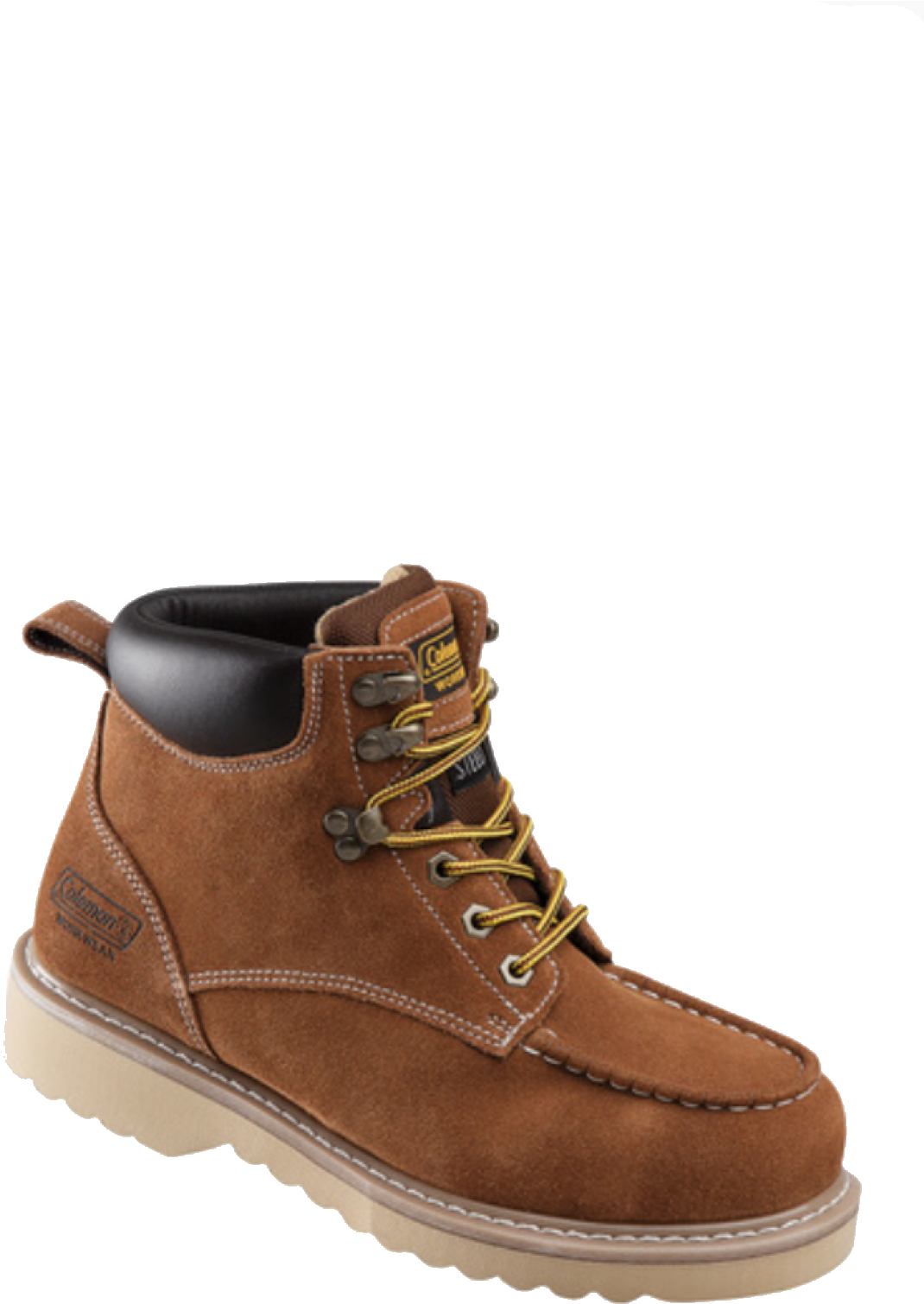 Durable Hiking Boot Single PNG