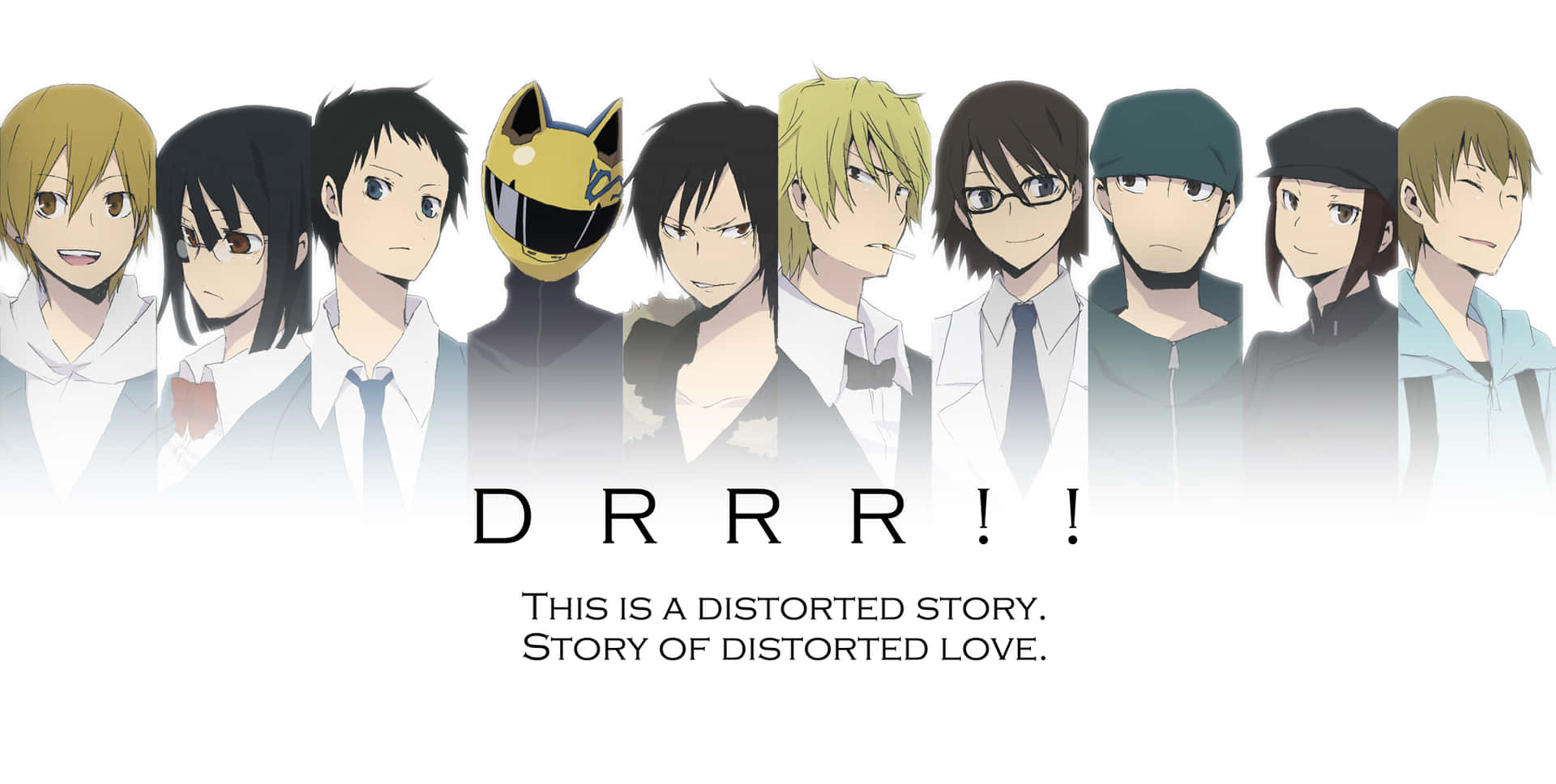 Barisan Karakter Anime Durarara Wallpaper