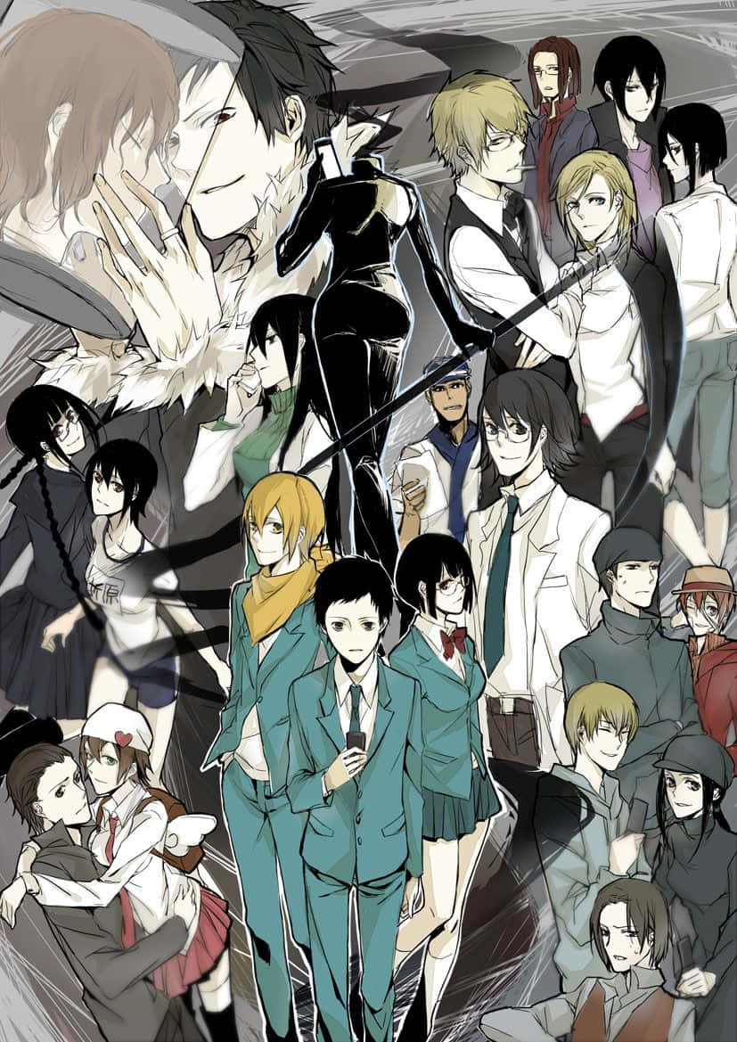 Kolase Karakter Durarara Wallpaper