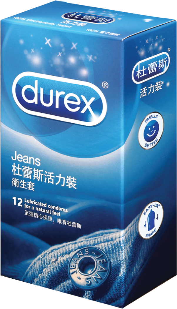 Durex Jeans Condoms Pack PNG