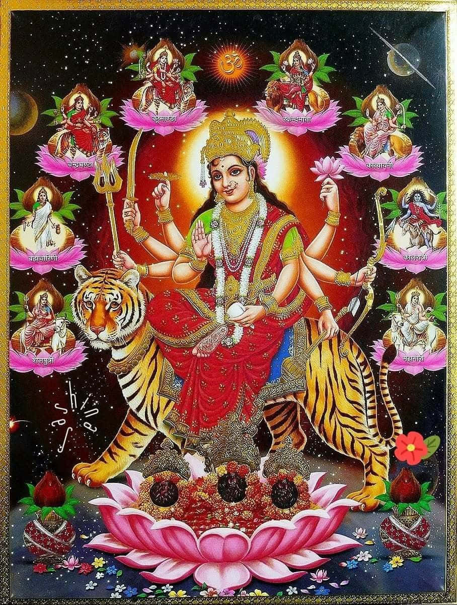 Durga Maa Pictures 908 X 1200 Picture