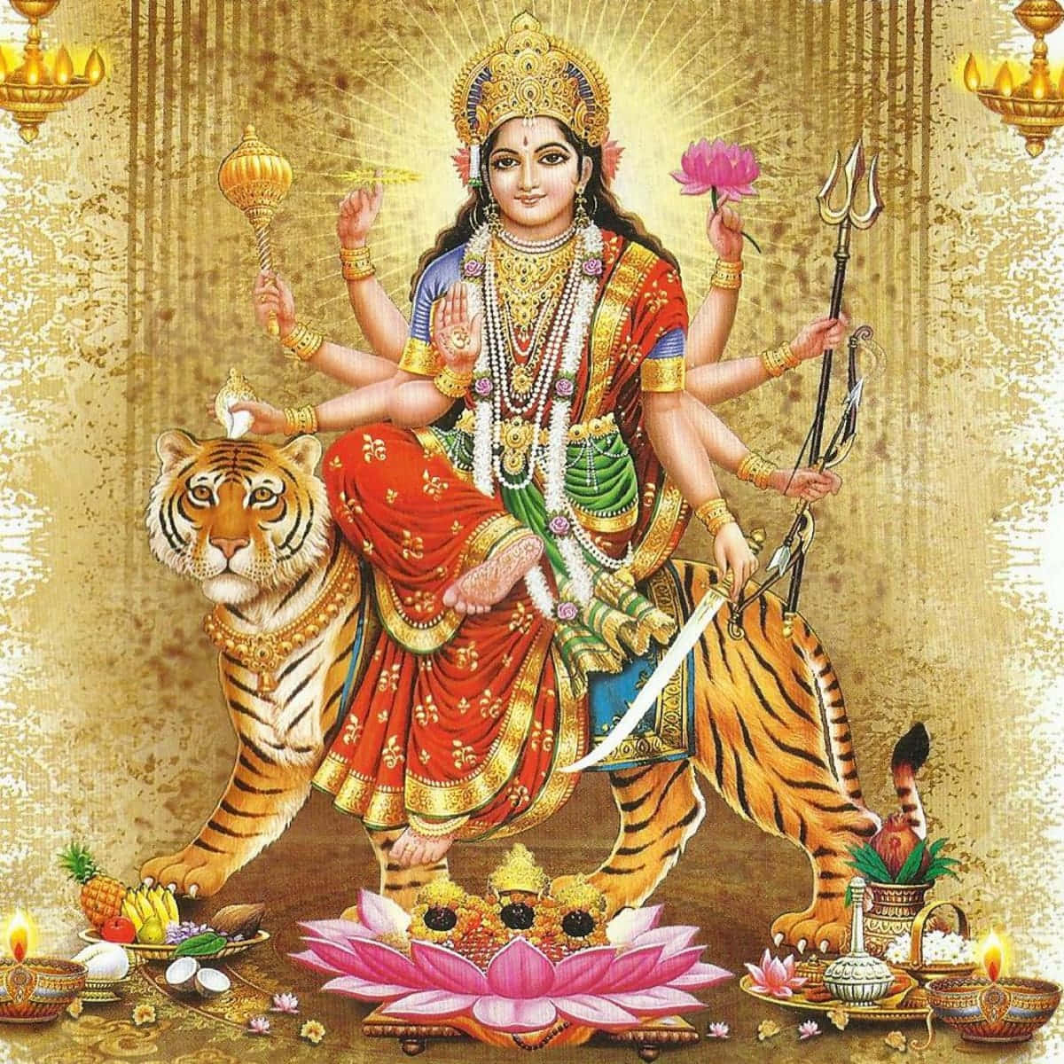 Durga Maa Pictures 1200 X 1200 Picture