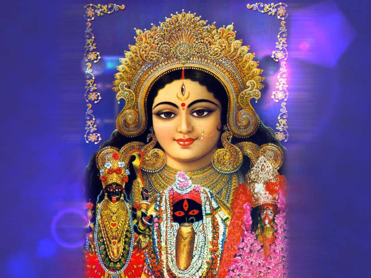 Majestic Image of Goddess Durga