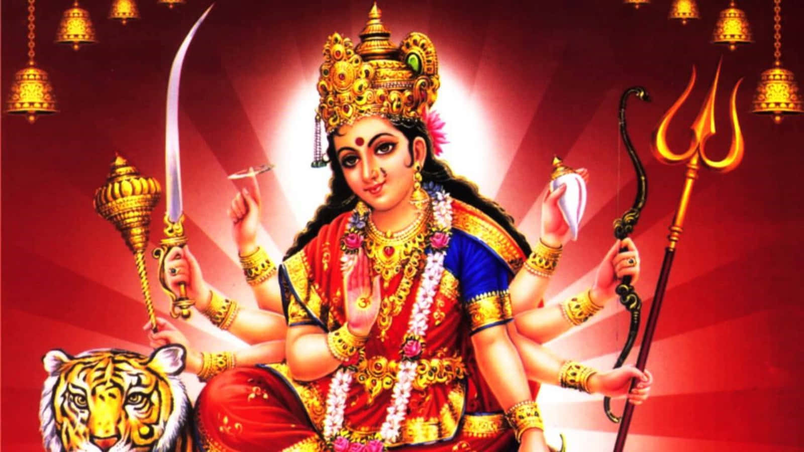 Durga Maa Pictures 1600 X 900 Picture